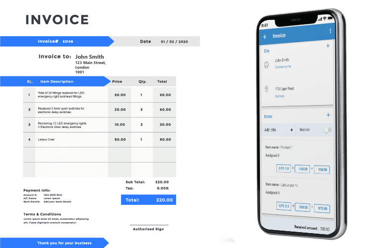 Mobile Payments - Record Payments from the App