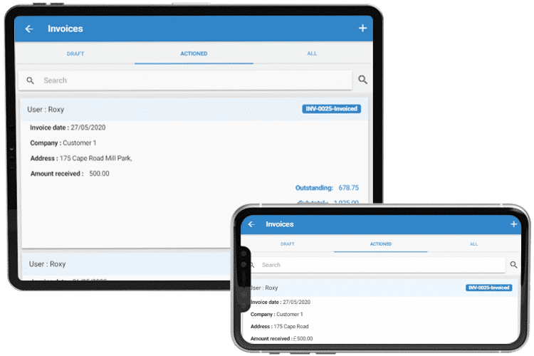 Mobile Payments - Take Deposits and Record Payments