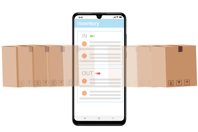 Inventory Management Software - stock in and out